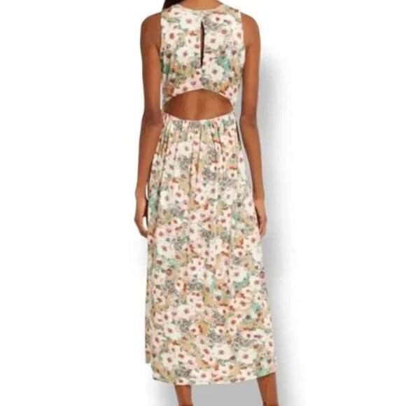 FOURTEENTH PLACE Women Floral Dress LARGE - Picture 7 of 7